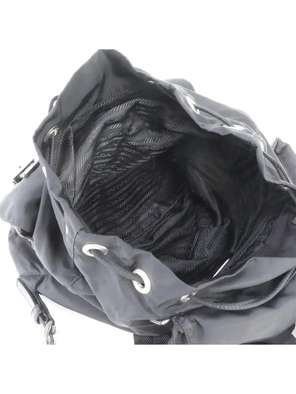 Prada Double Front Pocket Backpack #334260P72B